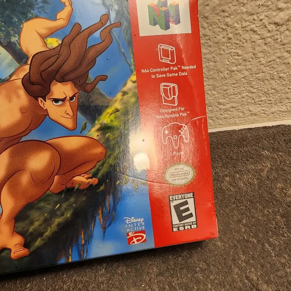 Game - Tarzan [Disney's] (NEW) - N64 - Nintendo
